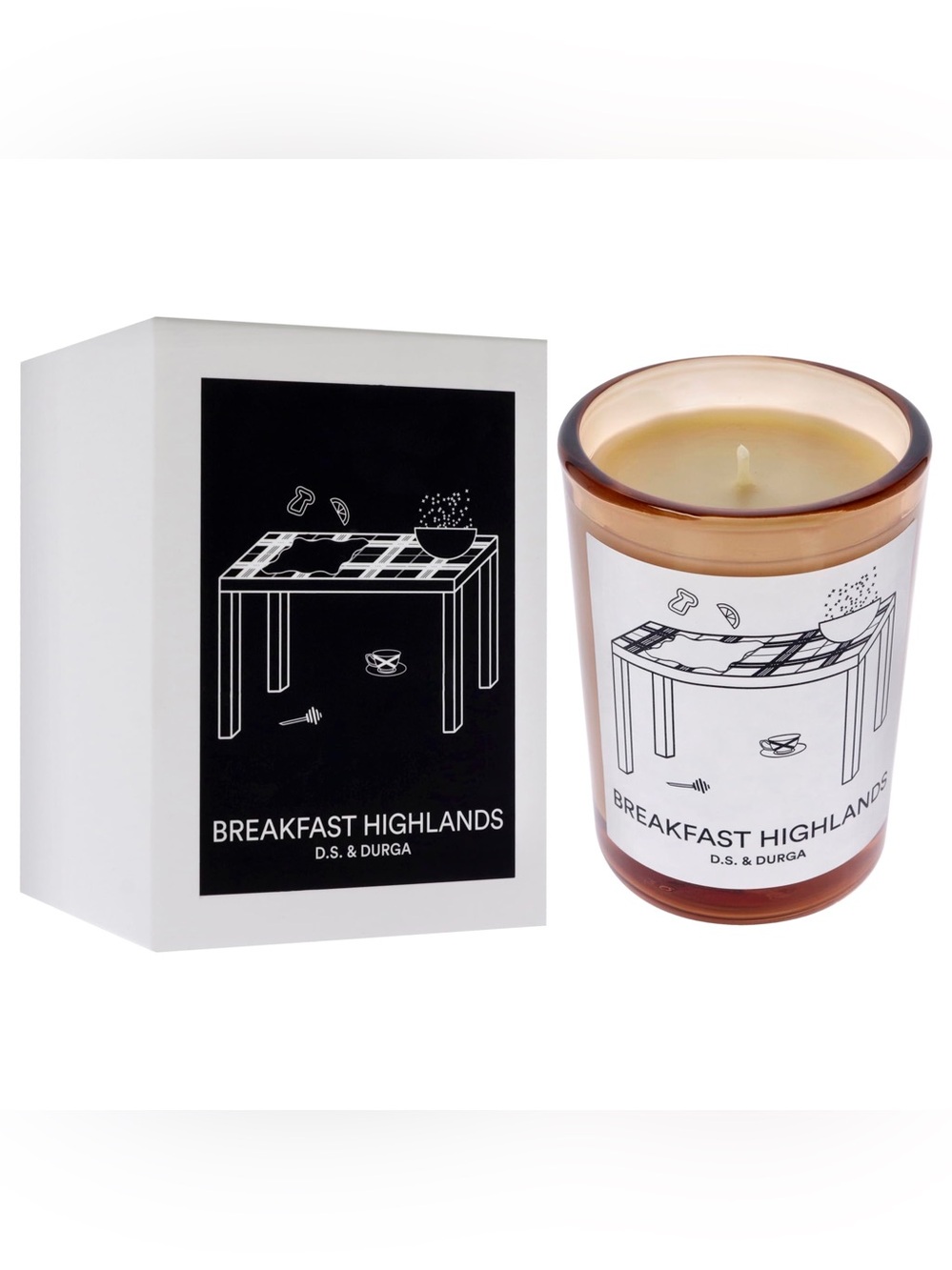 D. S. & Durga Breakfast Highlands Candle